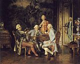 The Chess Players by Johann Hamza